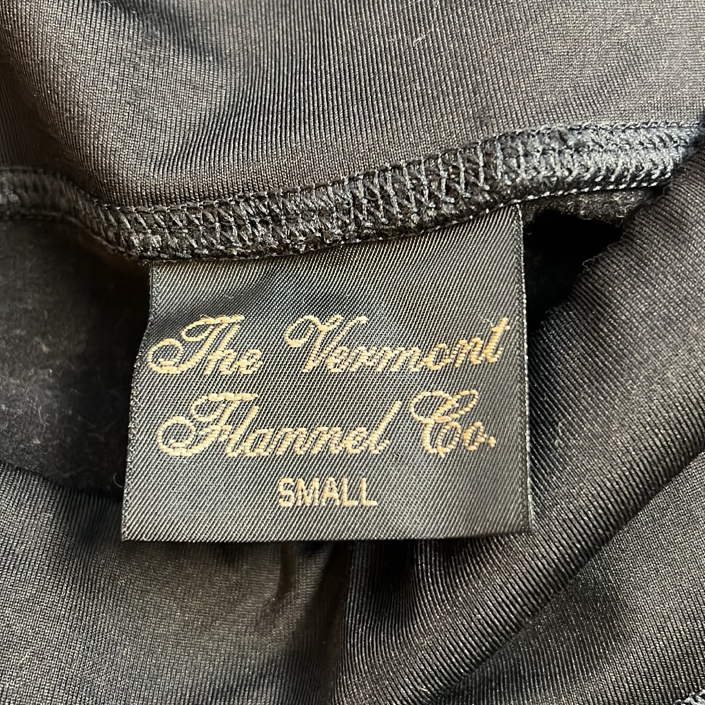 Vermont Flannel Co. Black Flannel Leggings- S — image 6 of 7